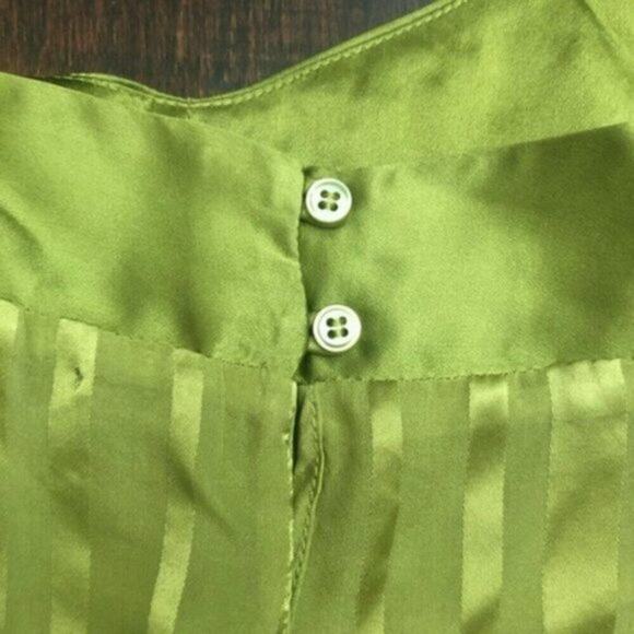 BCBGMaxAzria runway silk camisole green M - Picture 9 of 10